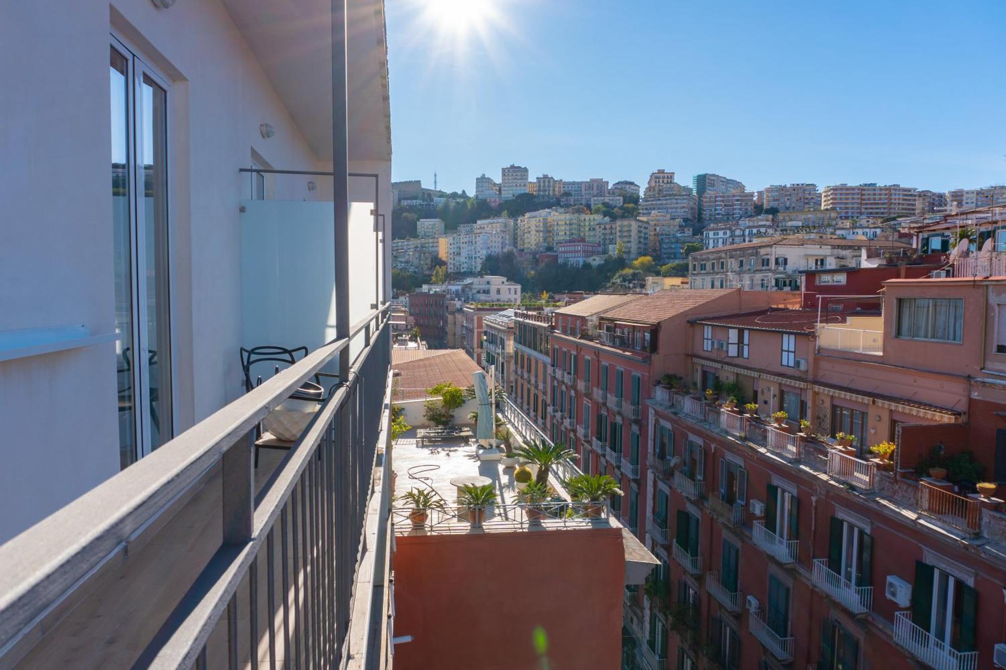 Na Bella Vista Rooftop-B&B Naples Exterior photo